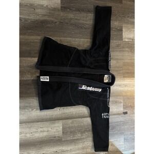 Upside Down The Academy Jason Matherley Jiu Jitsu Gi Jacket Black K3